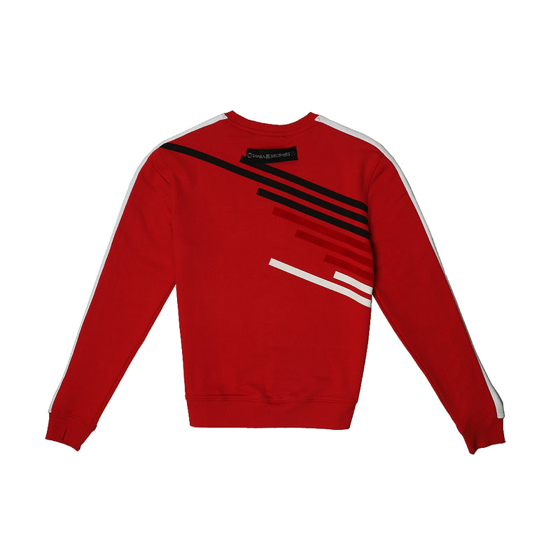 Luxe Sport Sweater - Red