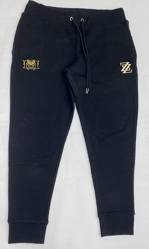 Money Man/ Turtle Pie Co/ Shabazz Collab - Euro-Urban Jogger - Black/ Vanilla