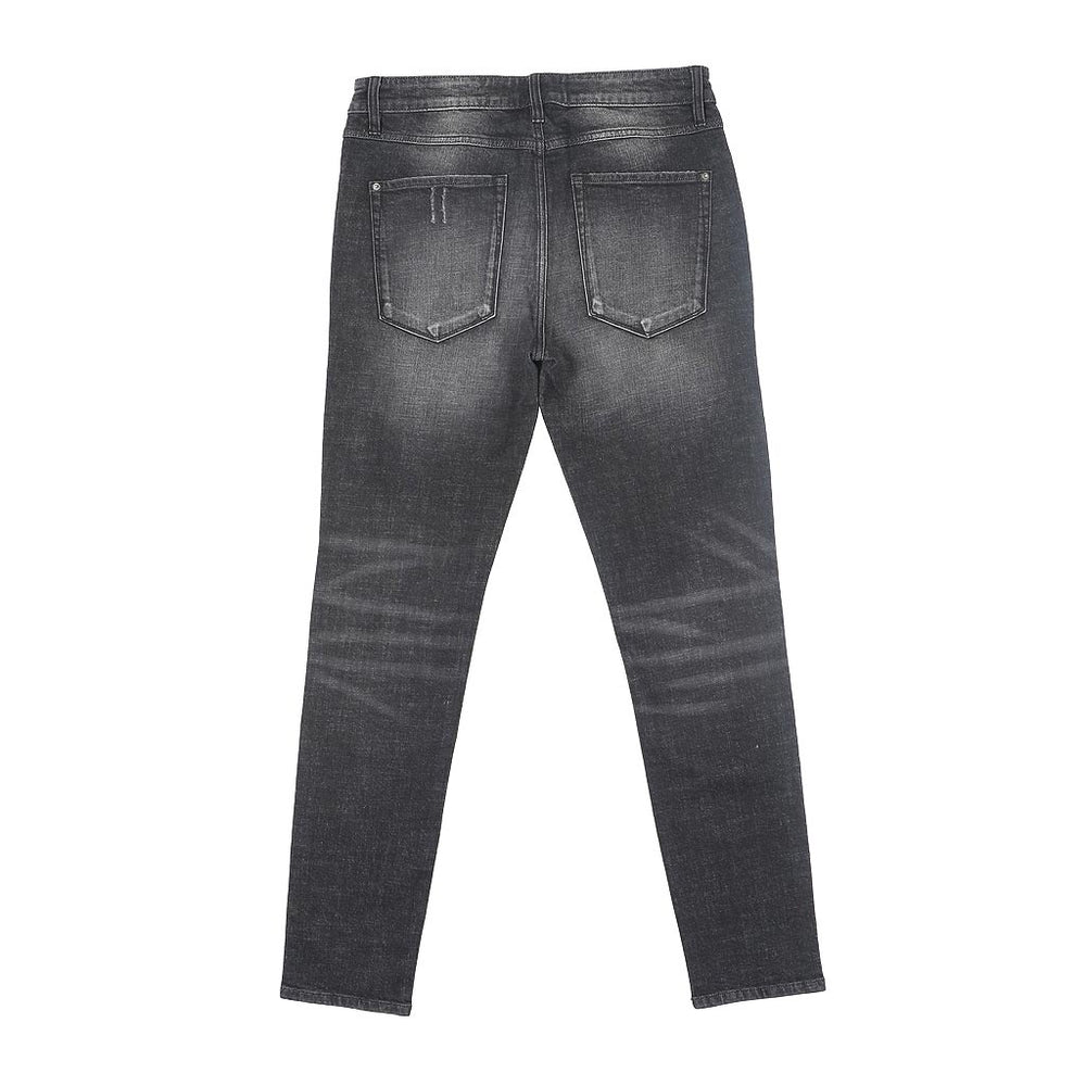 【SATIIIZ】Erdi black washed denim pants EXEKIEL_PANT_02_BLACK_M01_1024
